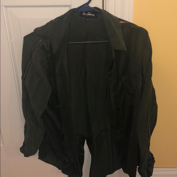 Sam Edelman dark green utility jacket - medium - Picture 1 of 5